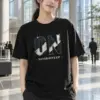 "Never Give Up" Heavyweight Unisex Crewneck T-shirt | Gildan 5000