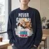 "Never Give Up" Unisex Longsleeve T-shirt | Gildan 2400