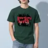 "Never Say Never" Heavyweight Unisex Crewneck T-shirt