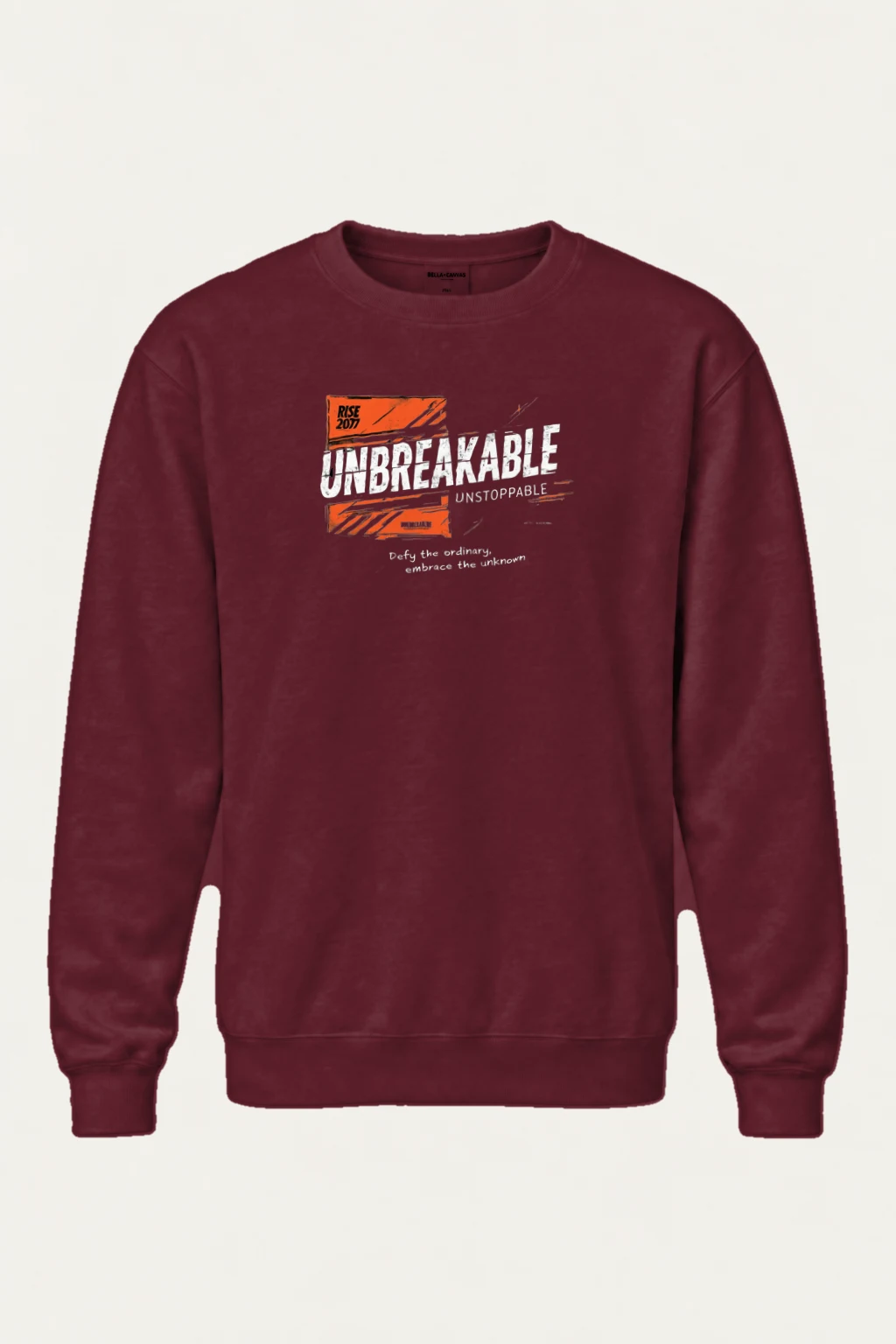 "Never Settle" Heavy Blend Unisex Crewneck Sweatshirt | Gildan 18000