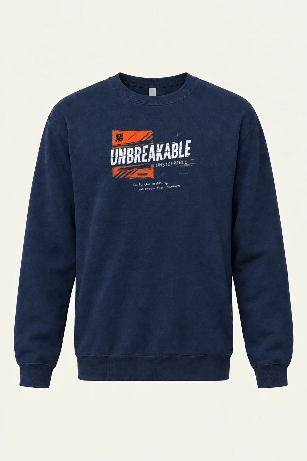 "Never Settle" Heavy Blend Unisex Crewneck Sweatshirt | Gildan 18000