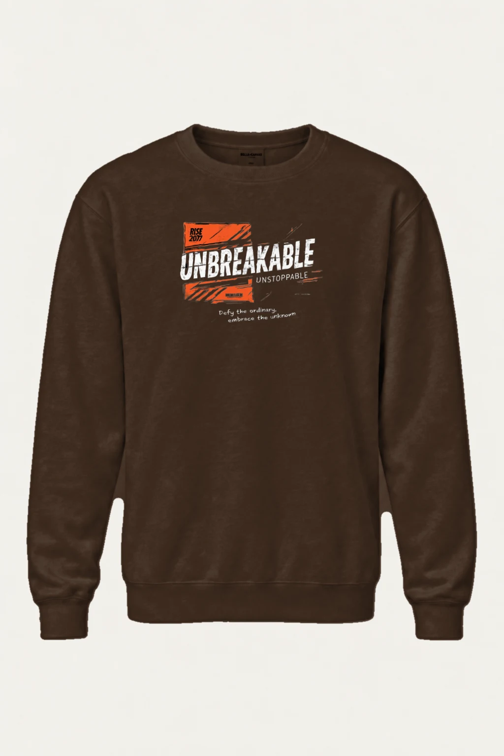 "Never Settle" Heavy Blend Unisex Crewneck Sweatshirt | Gildan 18000