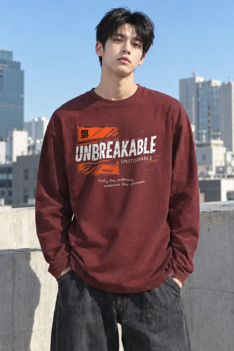 "Never Settle" Unisex Longsleeve T-shirt | Gildan 2400