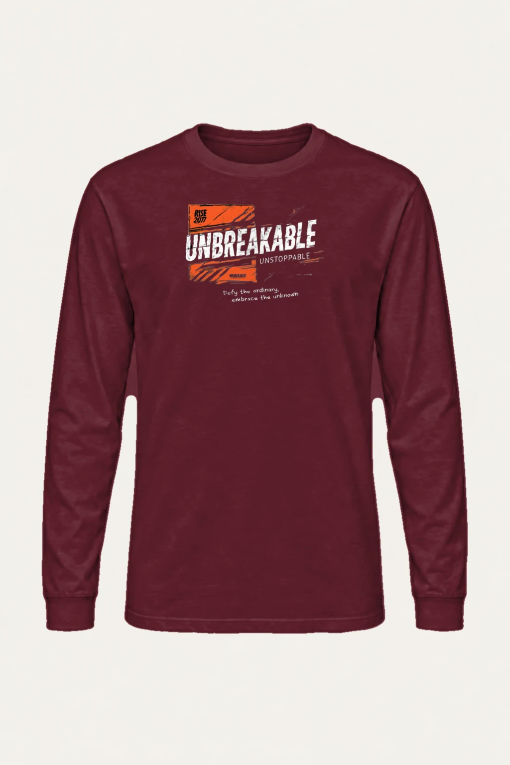 "Never Settle" Unisex Longsleeve T-shirt | Gildan 2400