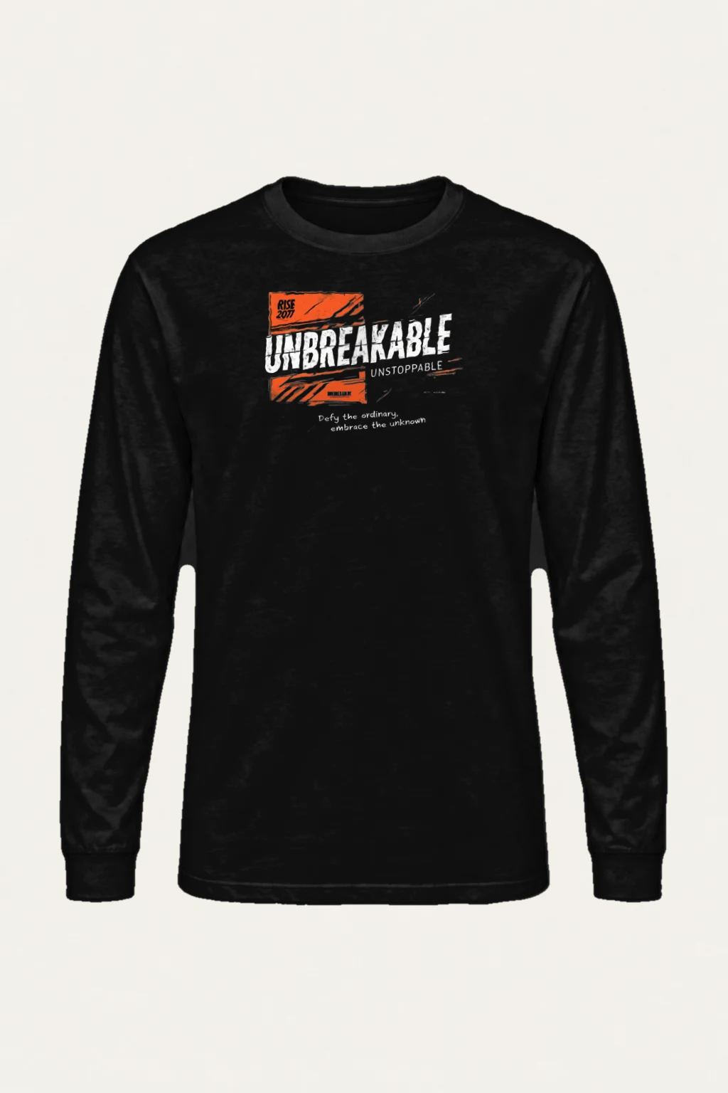 "Never Settle" Unisex Longsleeve T-shirt | Gildan 2400