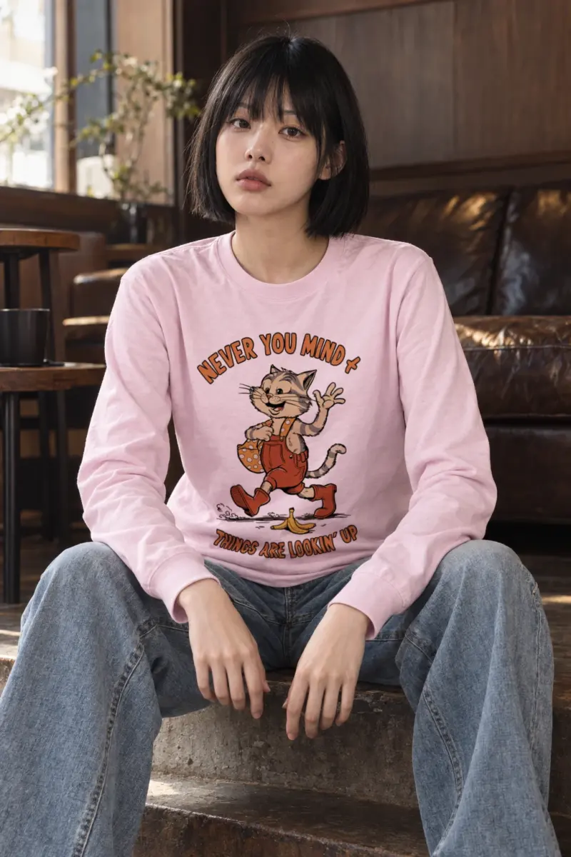 "Never You Mind" Unisex Longsleeve T-shirt