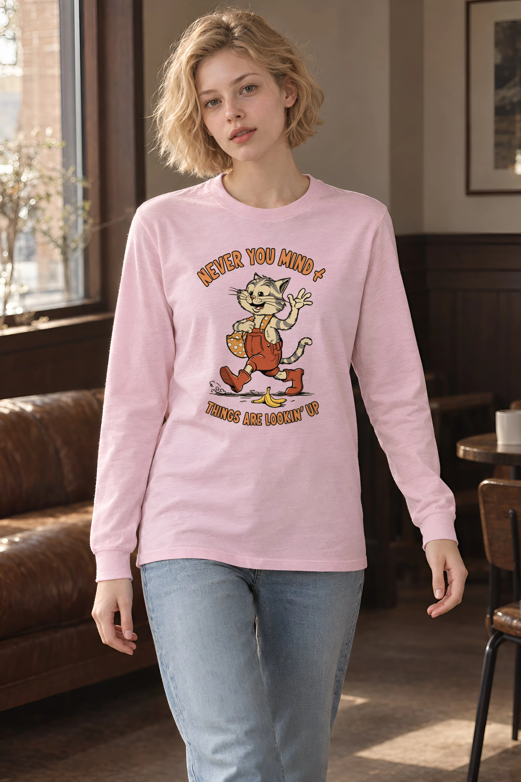 "Never You Mind" Unisex Longsleeve T-shirt