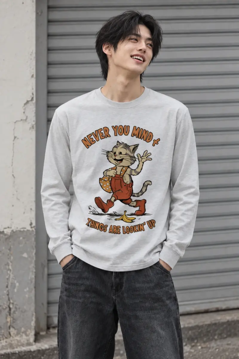 "Never You Mind" Unisex Longsleeve T-shirt
