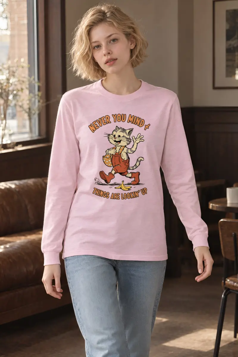 "Never You Mind" Unisex Longsleeve T-shirt