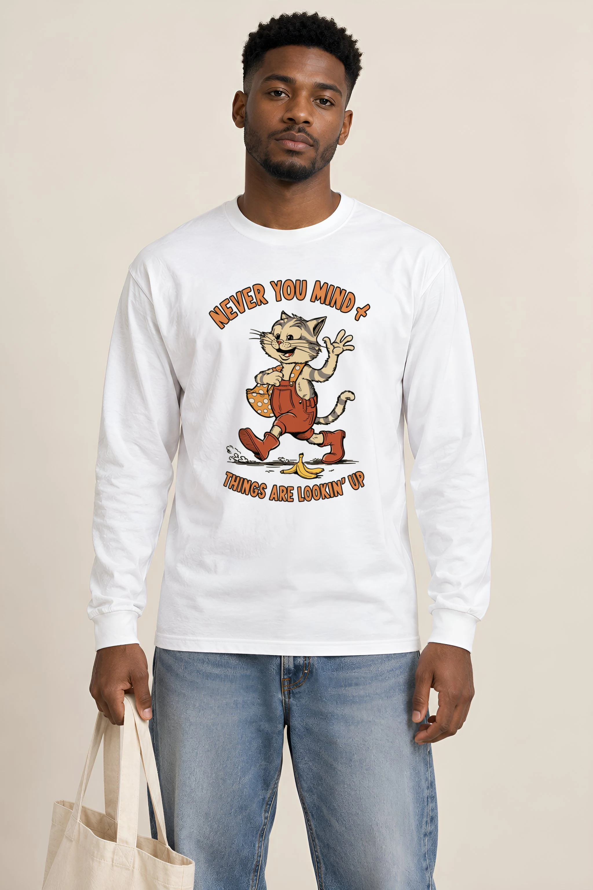 "Never You Mind" Unisex Longsleeve T-shirt