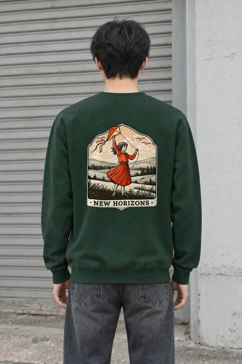"New Horizons" Heavy Blend Unisex Crewneck Sweatshirt