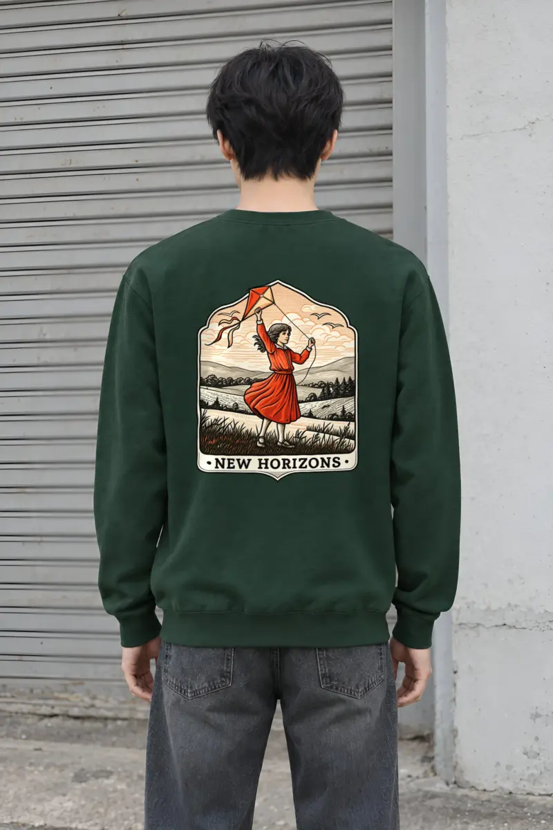 "New Horizons" Heavy Blend Unisex Crewneck Sweatshirt
