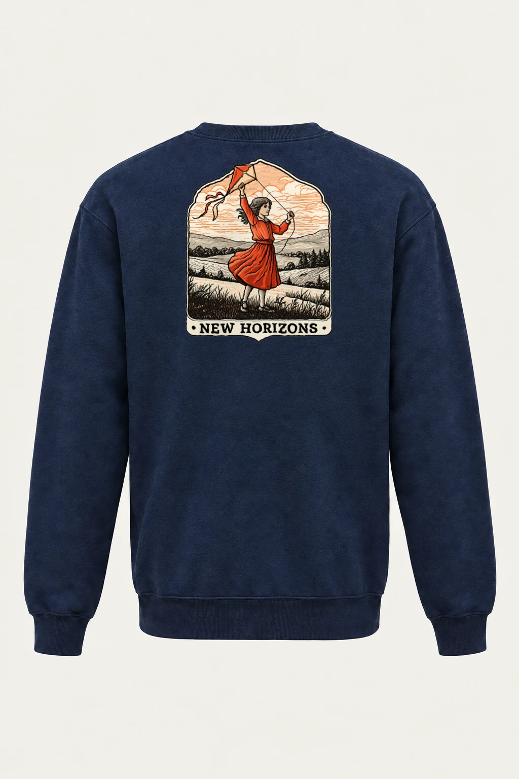 "New Horizons" Heavy Blend Unisex Crewneck Sweatshirt | Gildan 18000