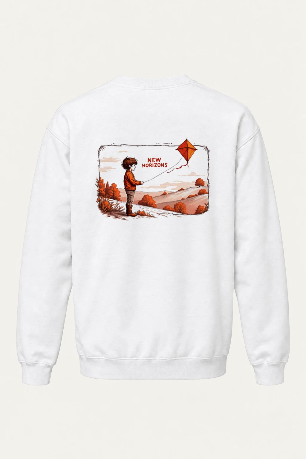 "New Horizons" Heavy Blend Unisex Crewneck Sweatshirt | Gildan 18000