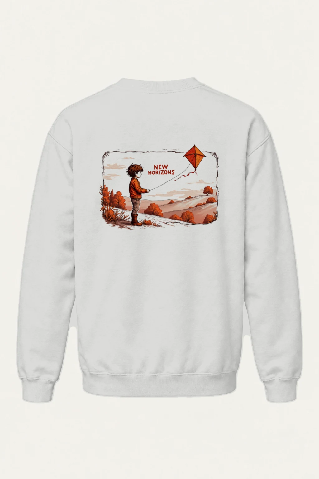"New Horizons" Heavy Blend Unisex Crewneck Sweatshirt | Gildan 18000