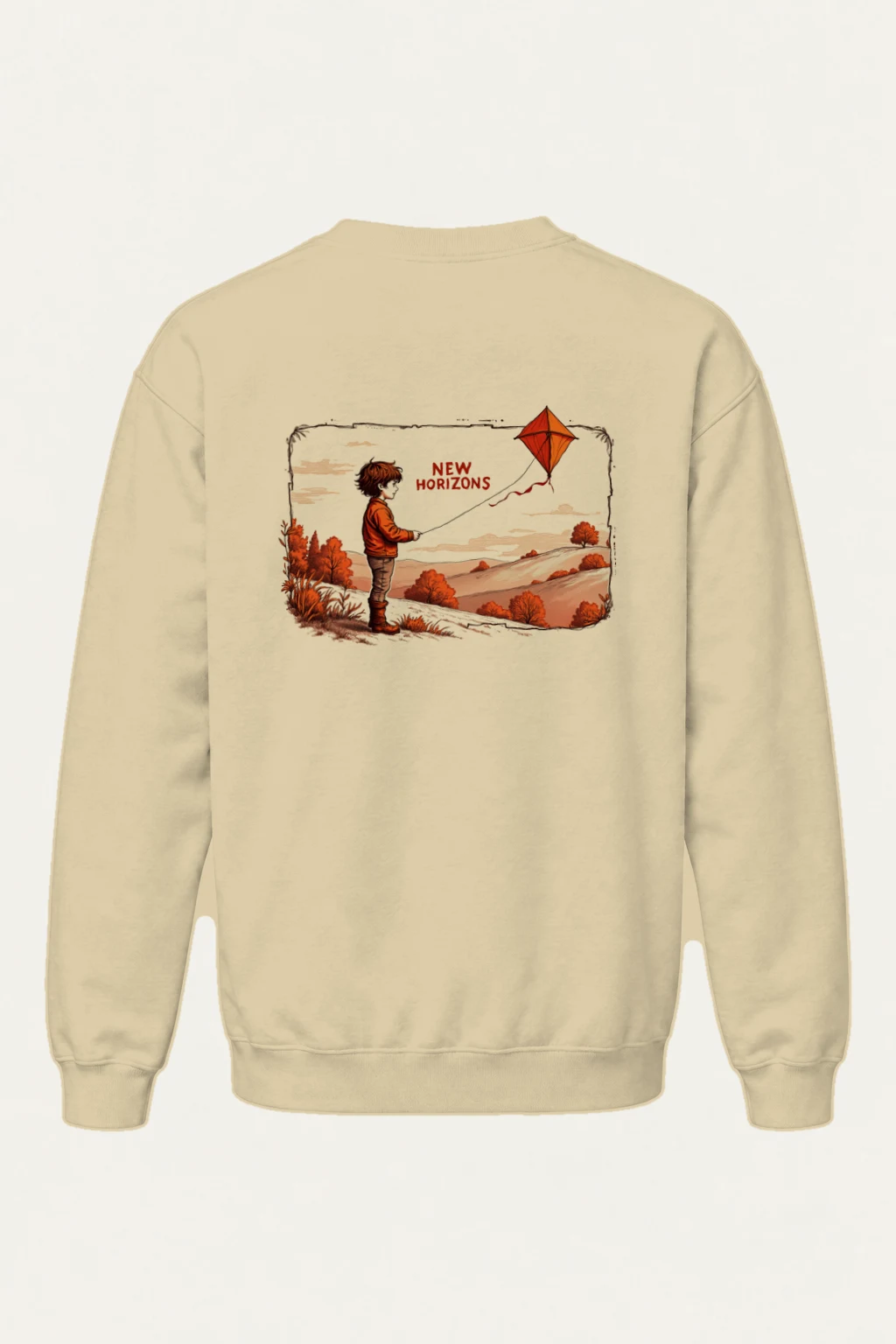 "New Horizons" Heavy Blend Unisex Crewneck Sweatshirt | Gildan 18000