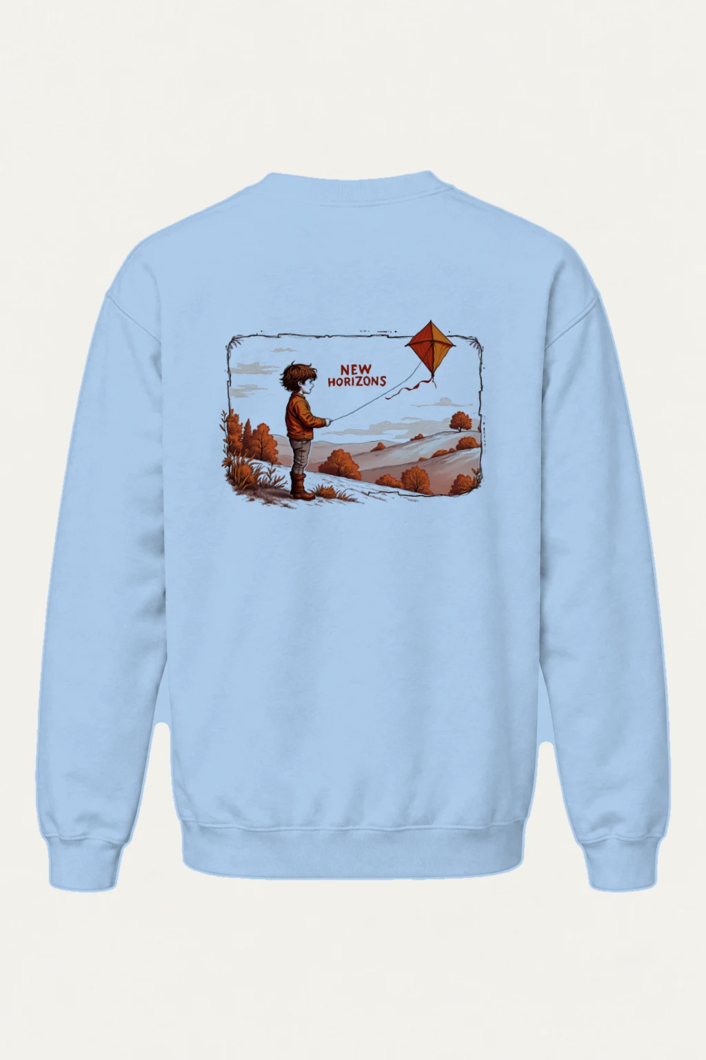 "New Horizons" Heavy Blend Unisex Crewneck Sweatshirt | Gildan 18000
