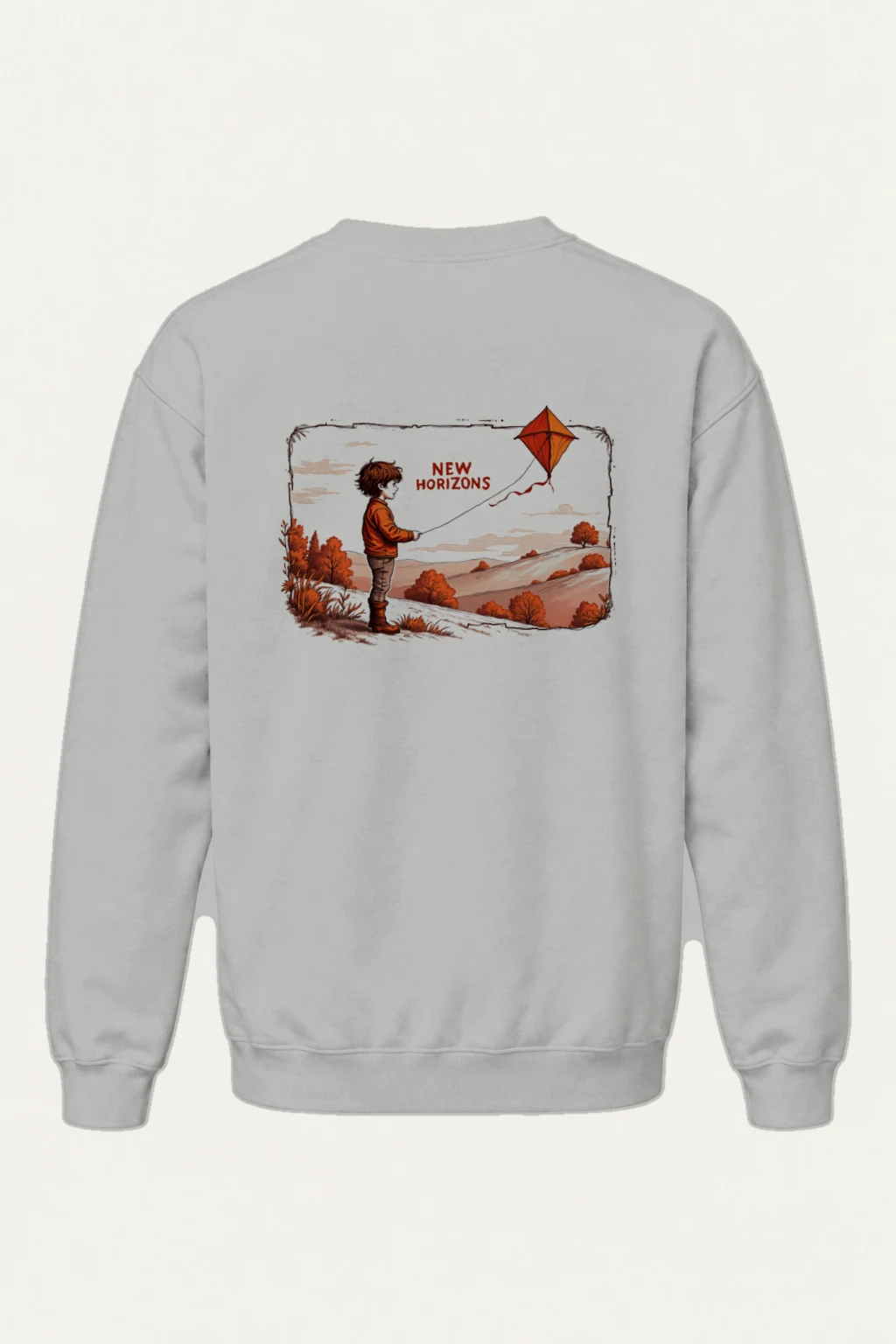 "New Horizons" Heavy Blend Unisex Crewneck Sweatshirt | Gildan 18000