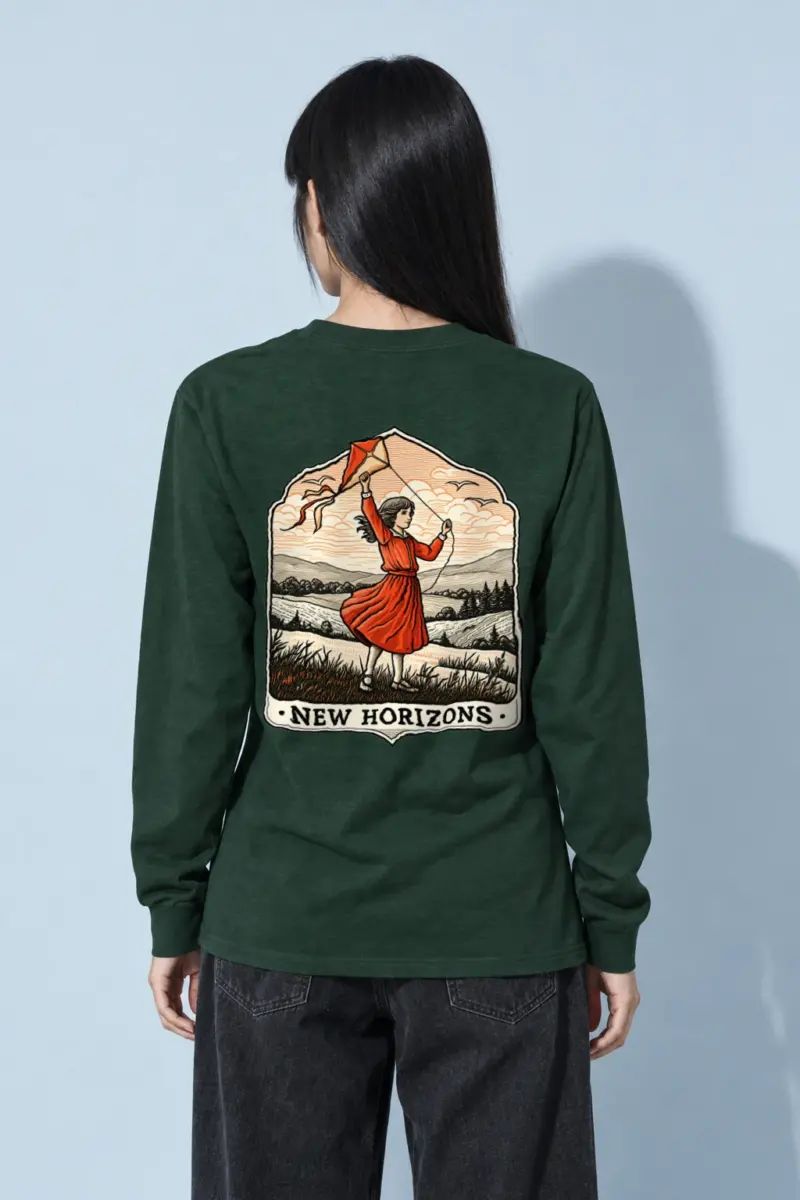 "New Horizons" Unisex Longsleeve T-shirt