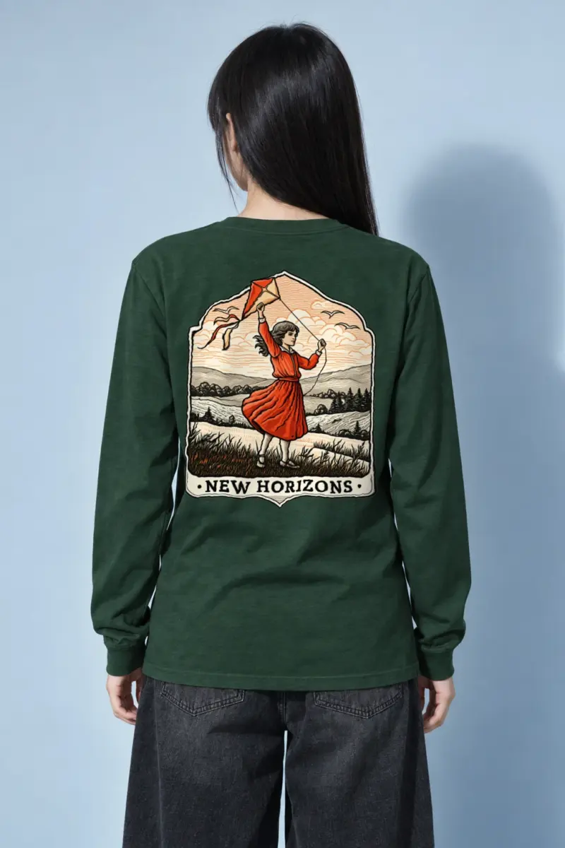 "New Horizons" Unisex Longsleeve T-shirt