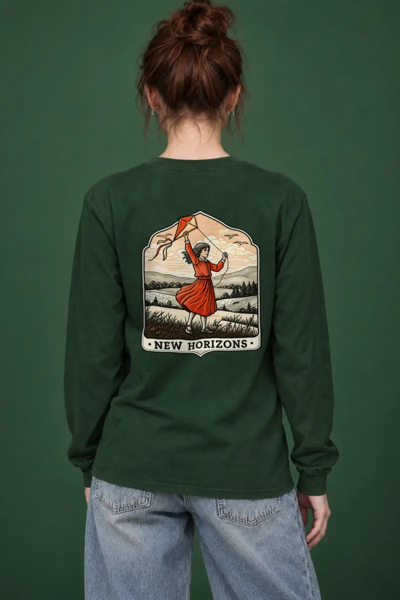 "New Horizons" Unisex Longsleeve T-shirt