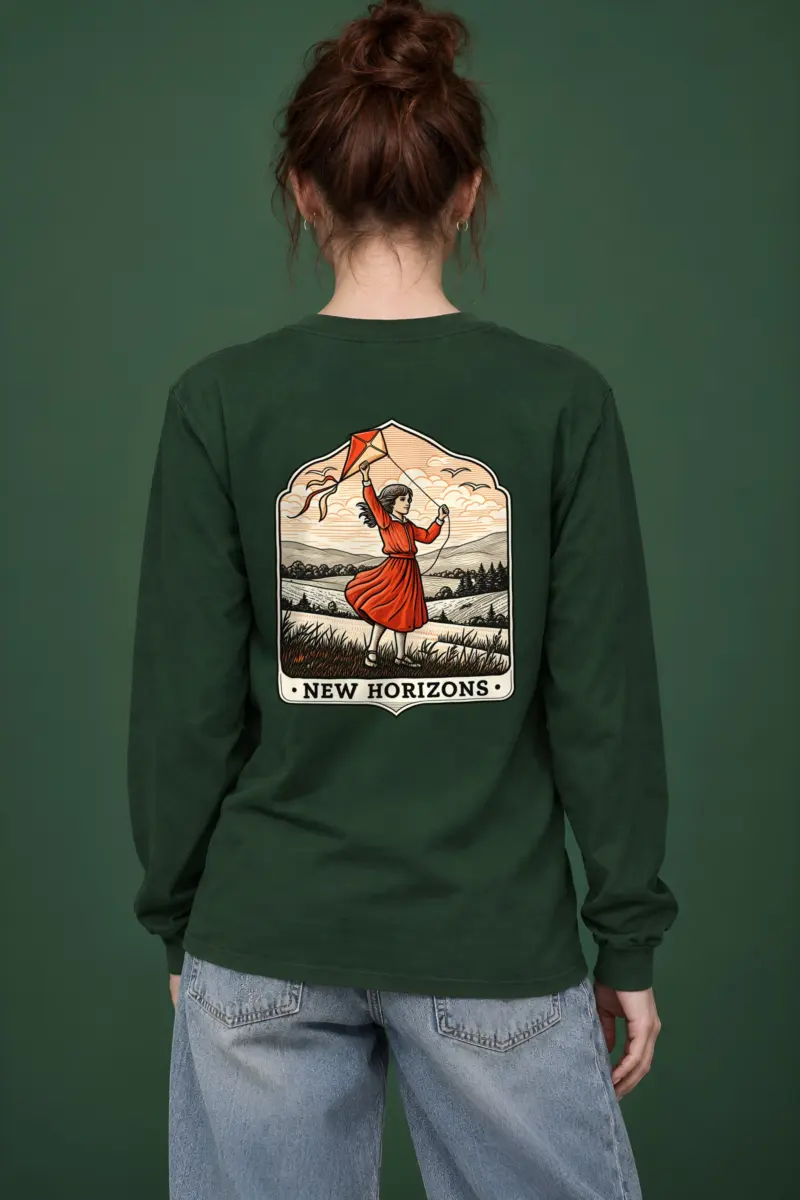 "New Horizons" Unisex Longsleeve T-shirt