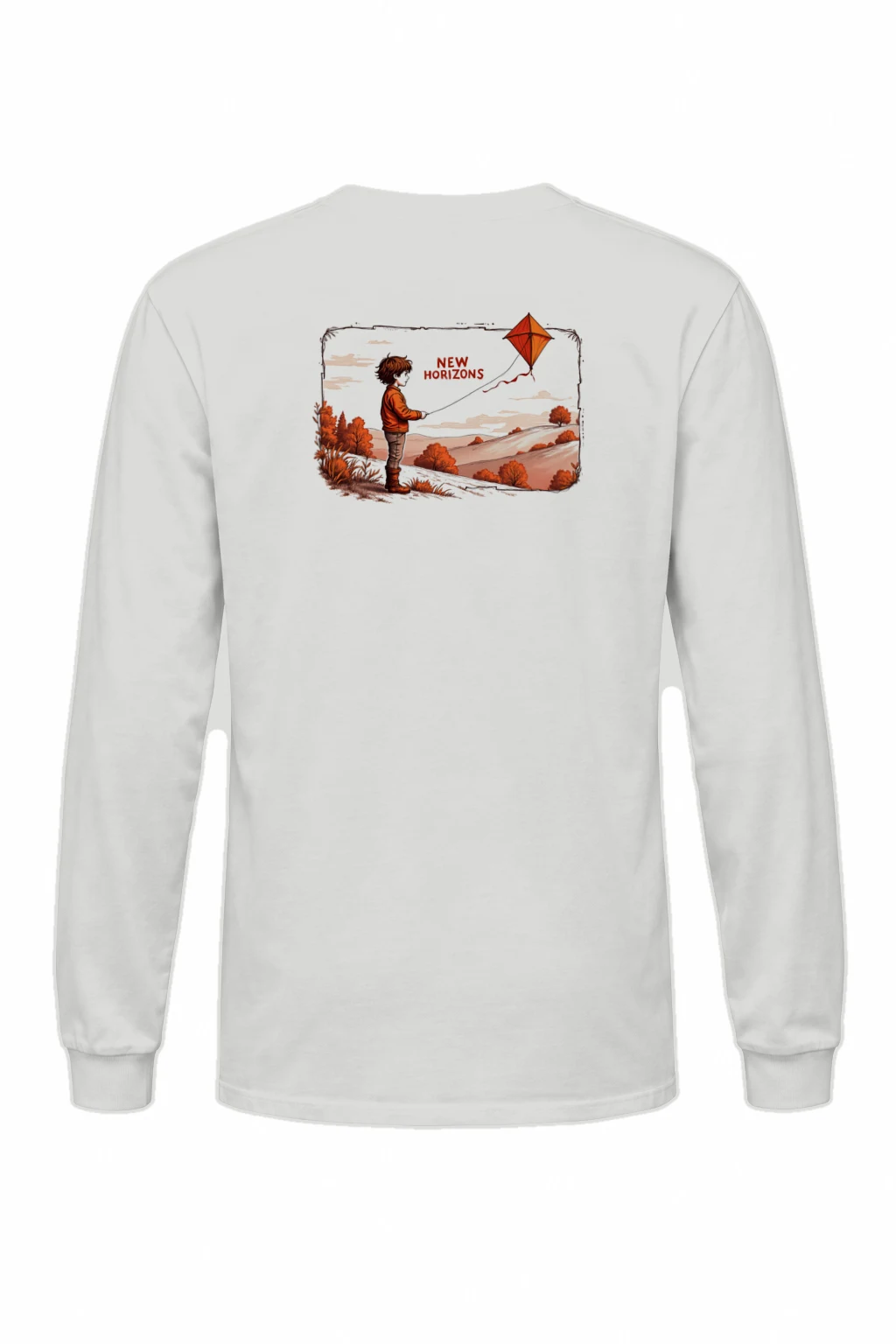"New Horizons" Unisex Longsleeve T-shirt | Gildan 2400