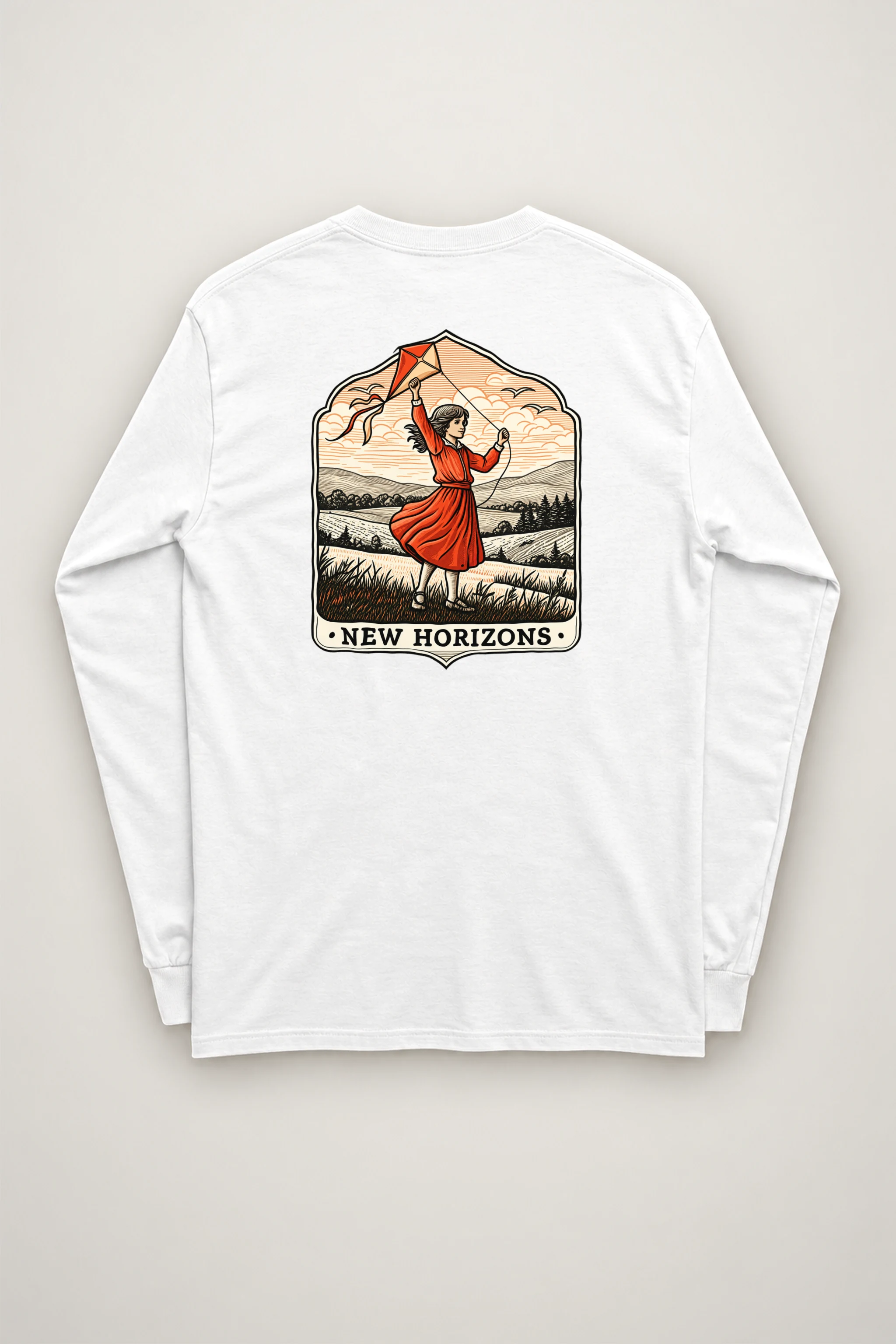 "New Horizons" Unisex Longsleeve T-shirt