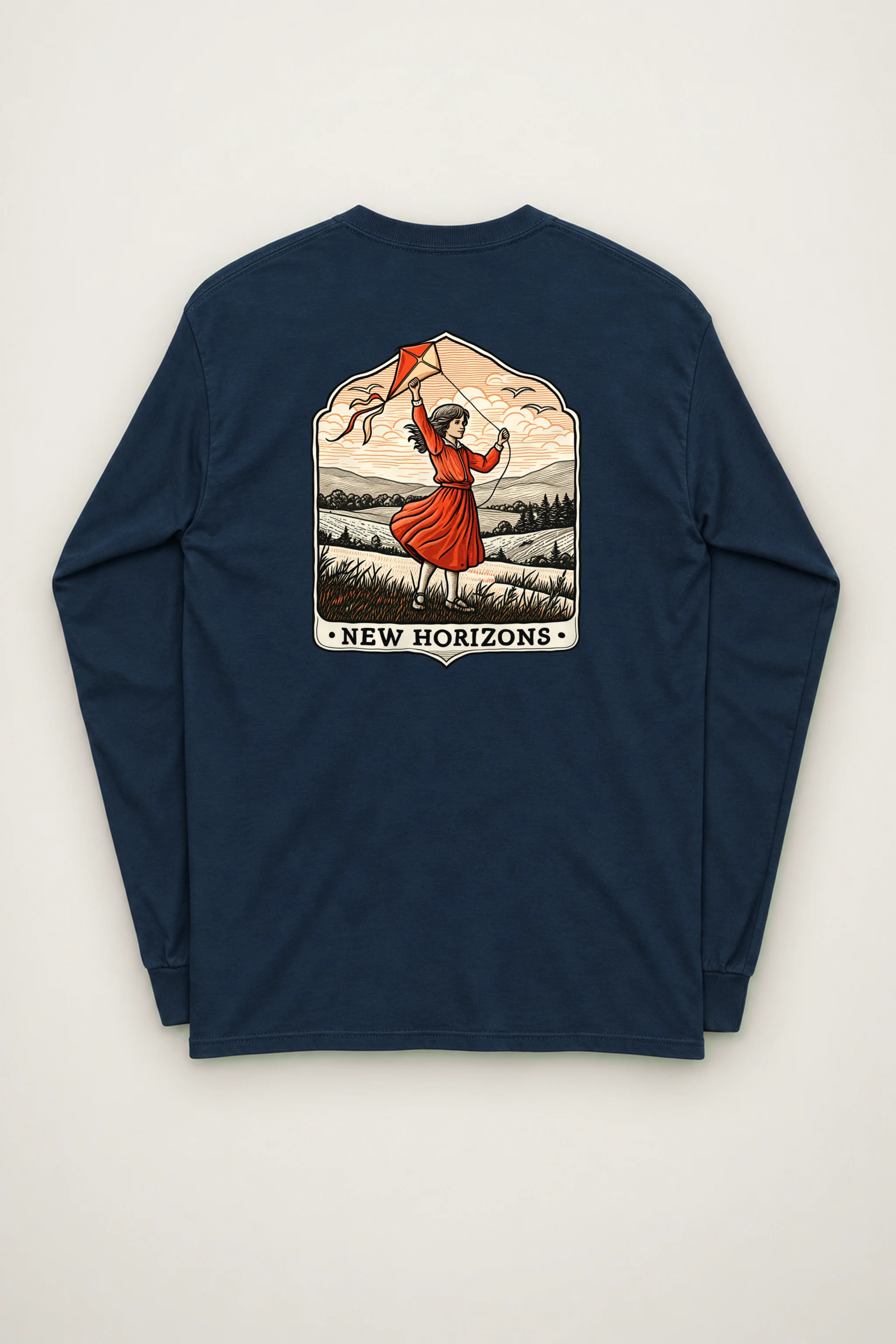 "New Horizons" Unisex Longsleeve T-shirt