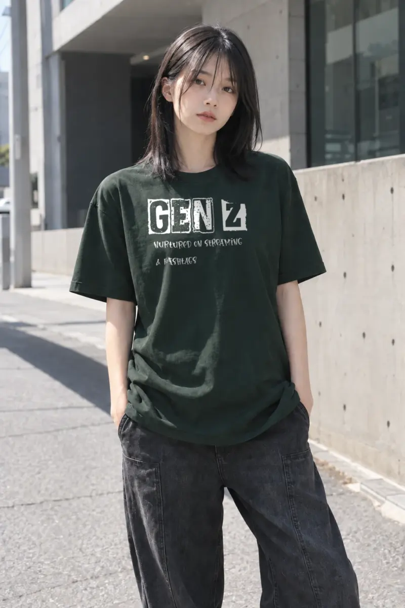 “New Project Graphic” Heavyweight Unisex Crewneck T-shirt | Gildan 5000