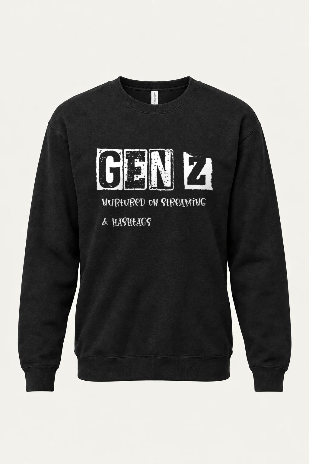 "New Project" Heavy Blend Unisex Crewneck Sweatshirt | Gildan 18000