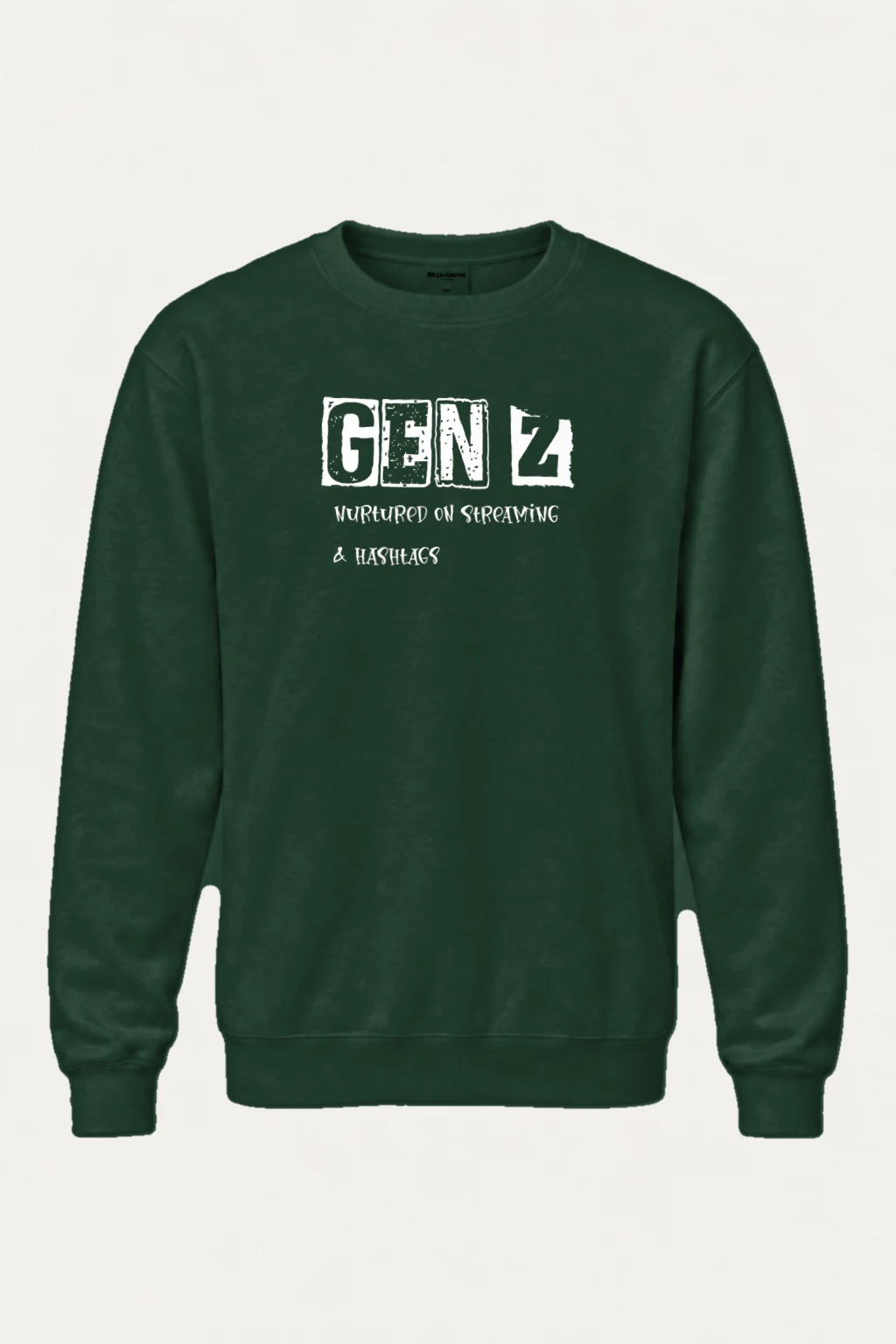 "New Project" Heavy Blend Unisex Crewneck Sweatshirt | Gildan 18000