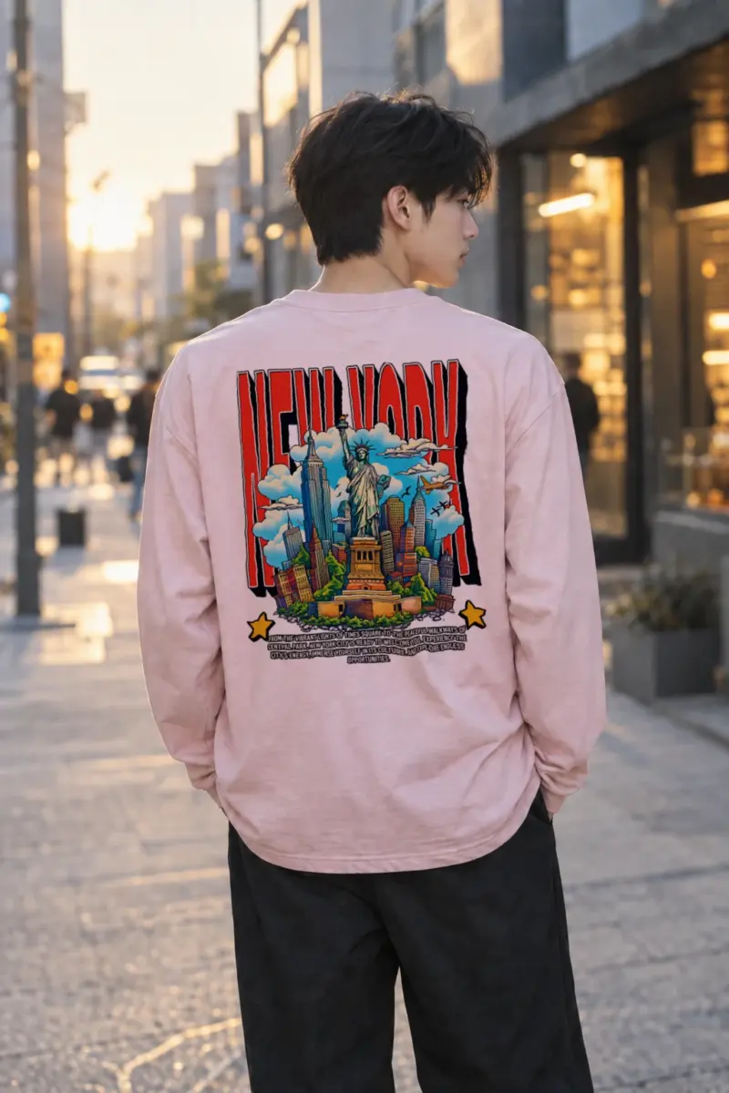 "New York City" Unisex Longsleeve T-shirt | Gildan 2400