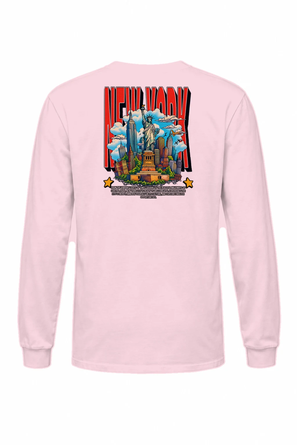 "New York City" Unisex Longsleeve T-shirt | Gildan 2400