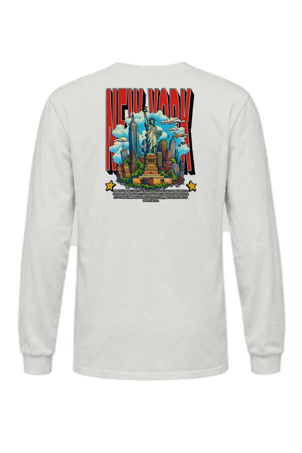 "New York City" Unisex Longsleeve T-shirt | Gildan 2400