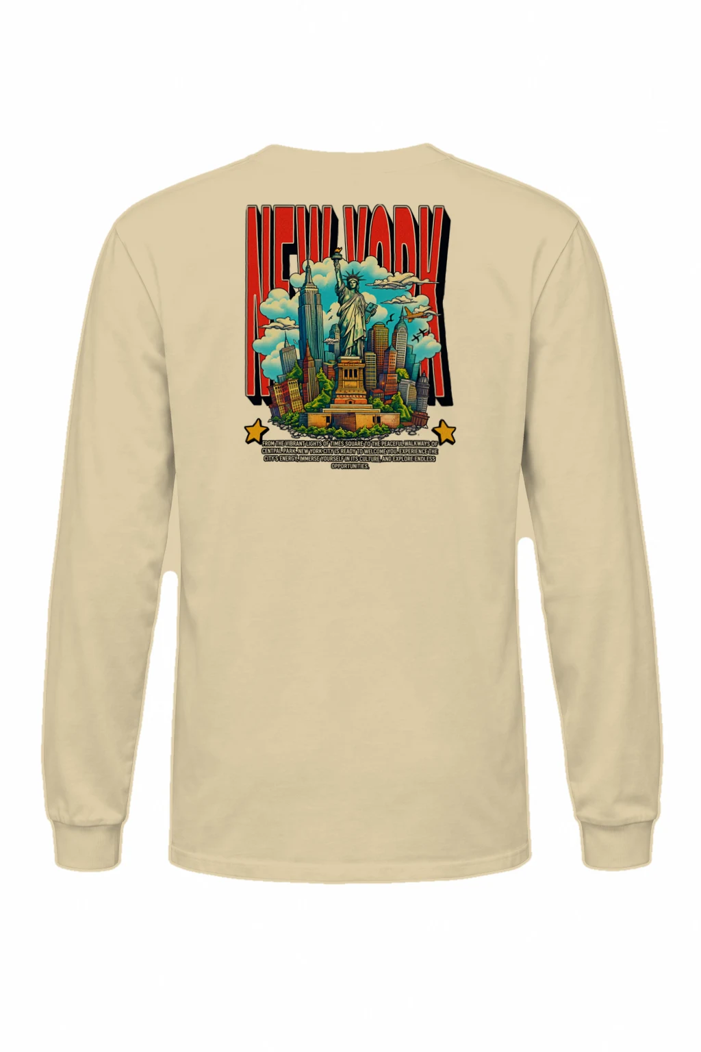 "New York City" Unisex Longsleeve T-shirt | Gildan 2400