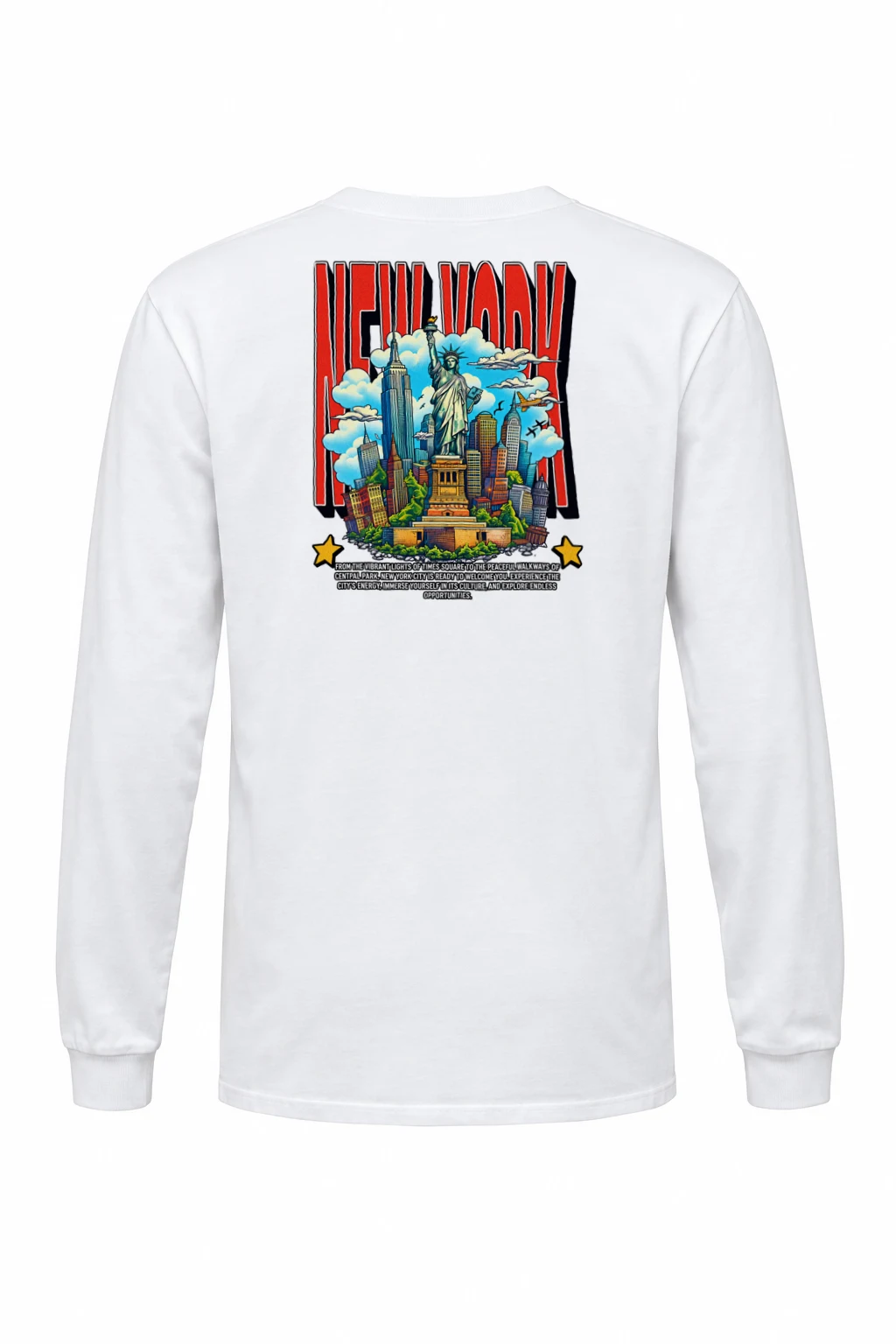 "New York City" Unisex Longsleeve T-shirt | Gildan 2400