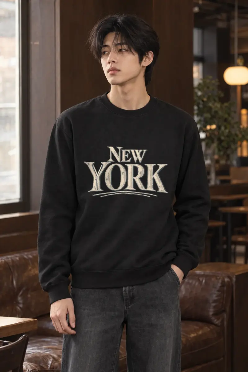 "New York Heritage" Heavy Blend Unisex Crewneck Sweatshirt | Gildan 18000