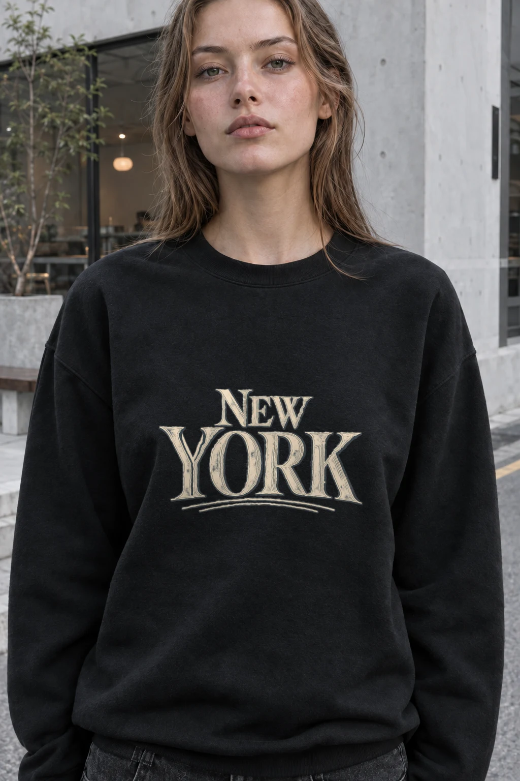 "New York Heritage" Heavy Blend Unisex Crewneck Sweatshirt | Gildan 18000
