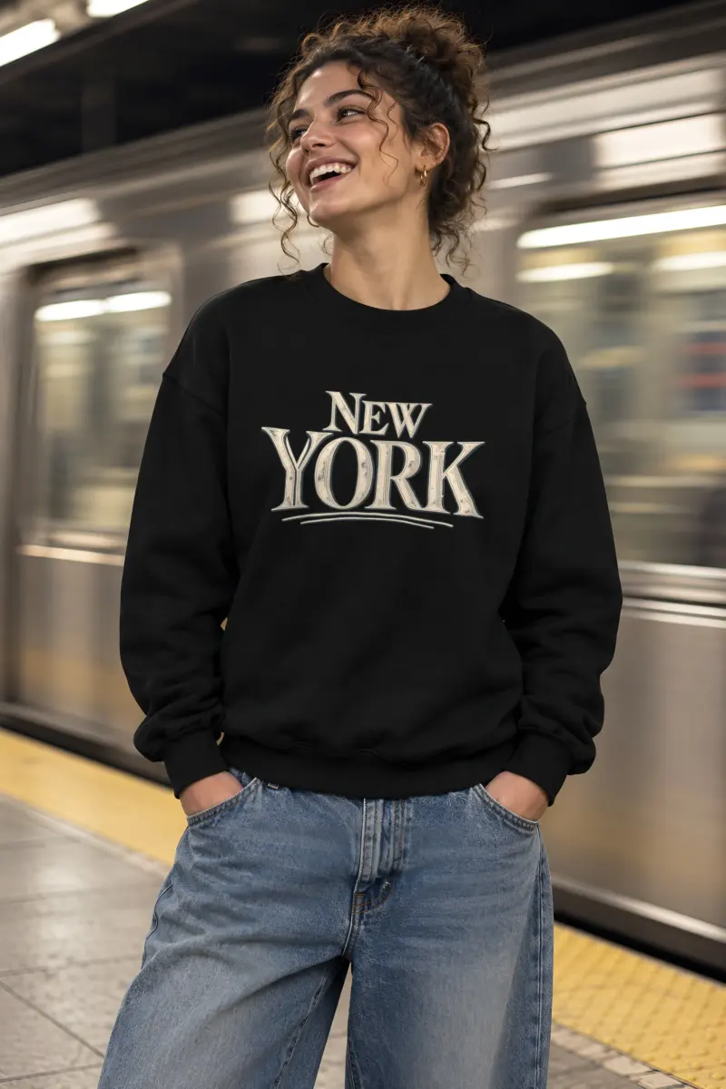 "New York Heritage" Heavy Blend Unisex Crewneck Sweatshirt