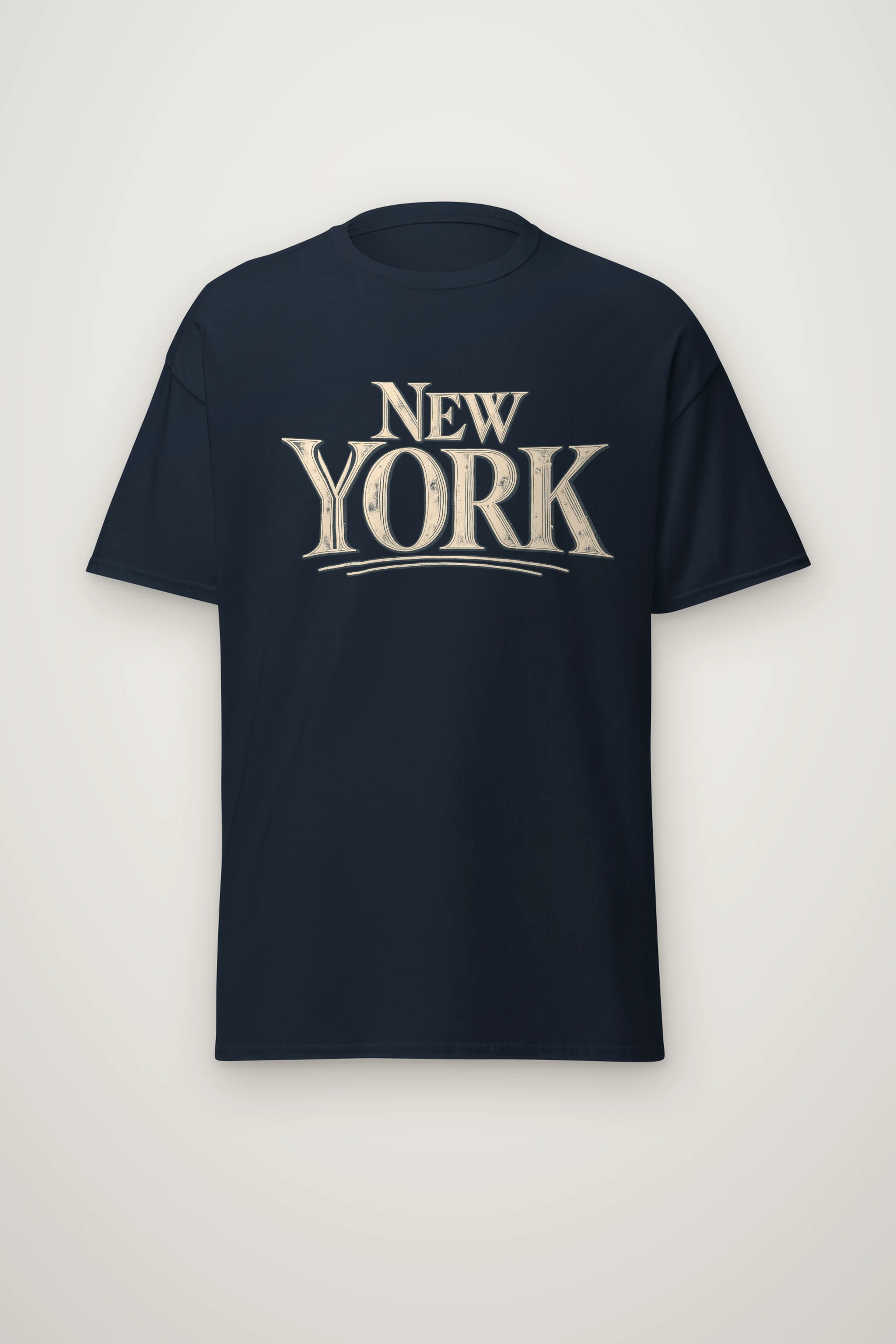 "New York Heritage" Heavyweight Unisex Crewneck T-shirt