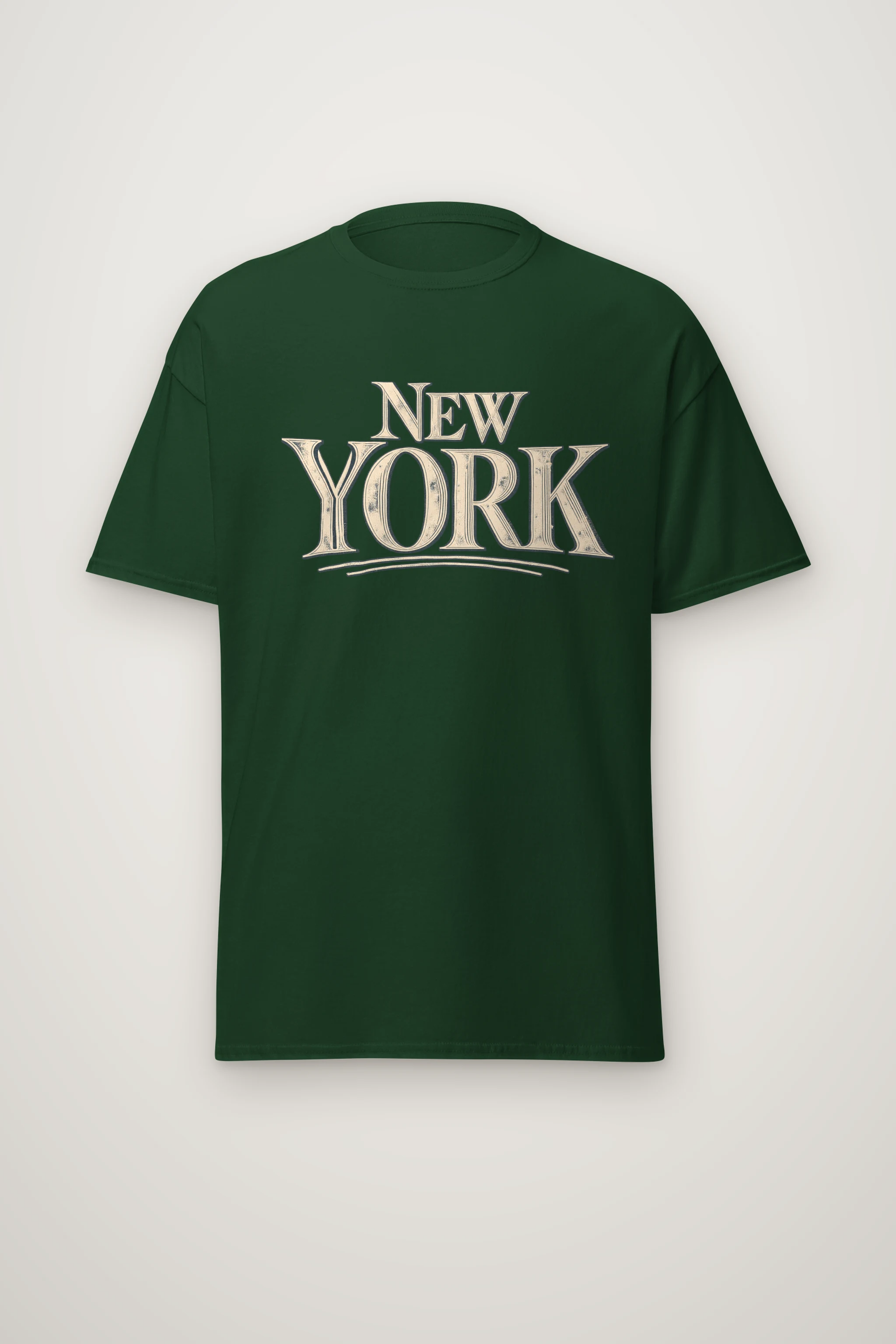 "New York Heritage" Heavyweight Unisex Crewneck T-shirt