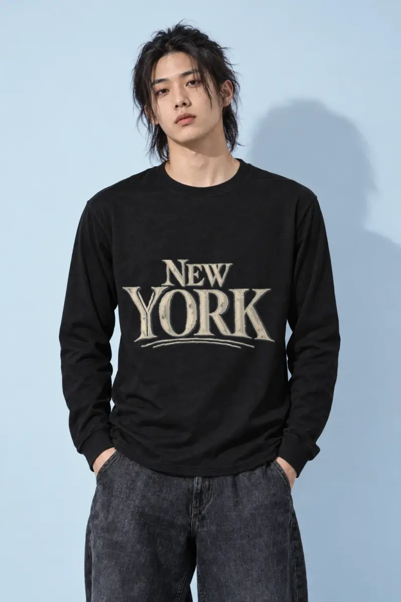 "New York Heritage" Unisex Longsleeve T-shirt | Gildan 2400