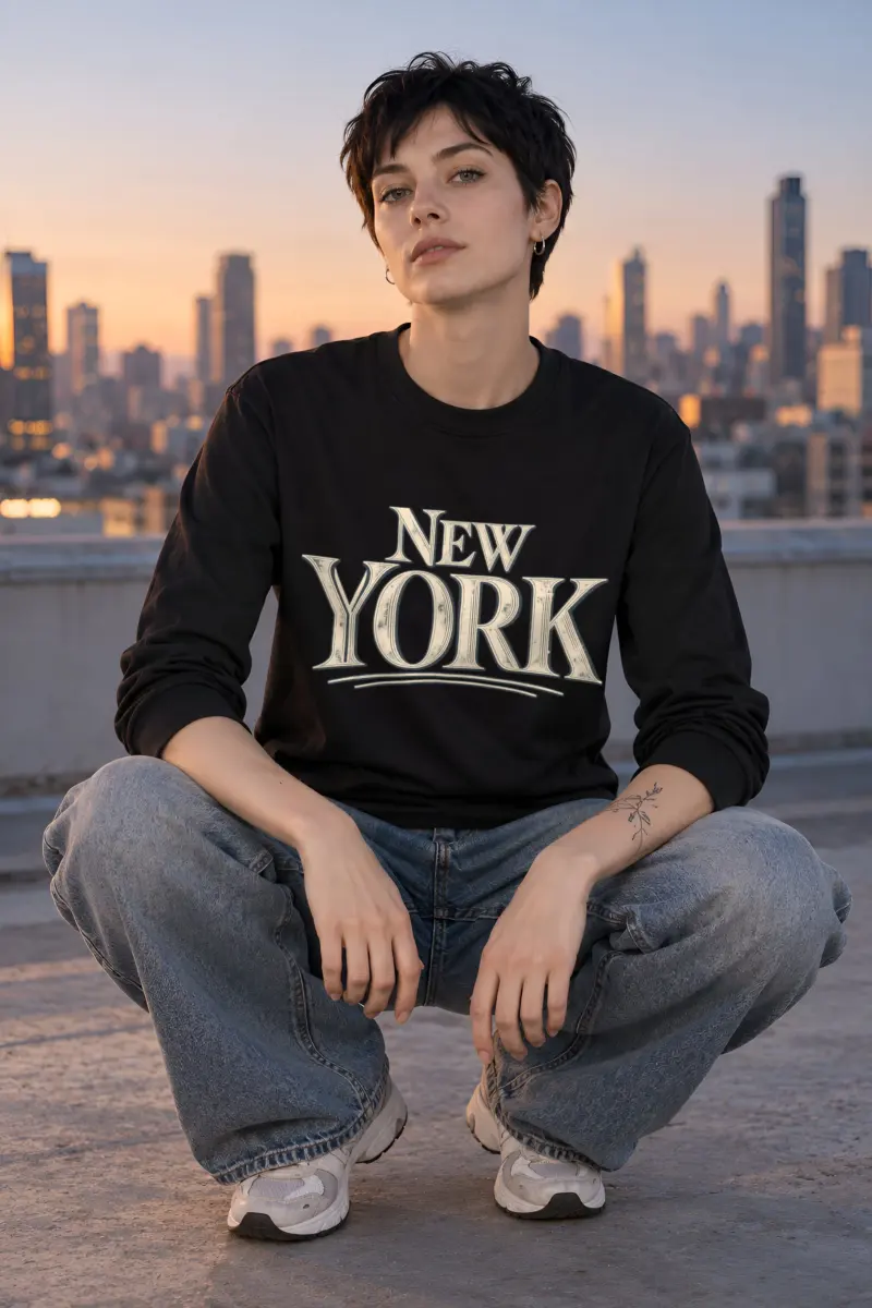 "New York Heritage" Unisex Longsleeve T-shirt