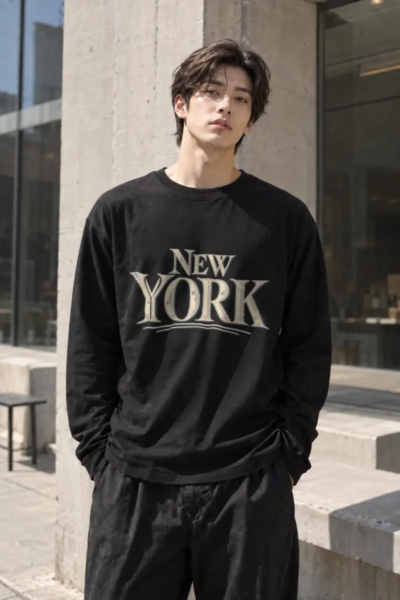 "New York Heritage" Unisex Longsleeve T-shirt | Gildan 2400