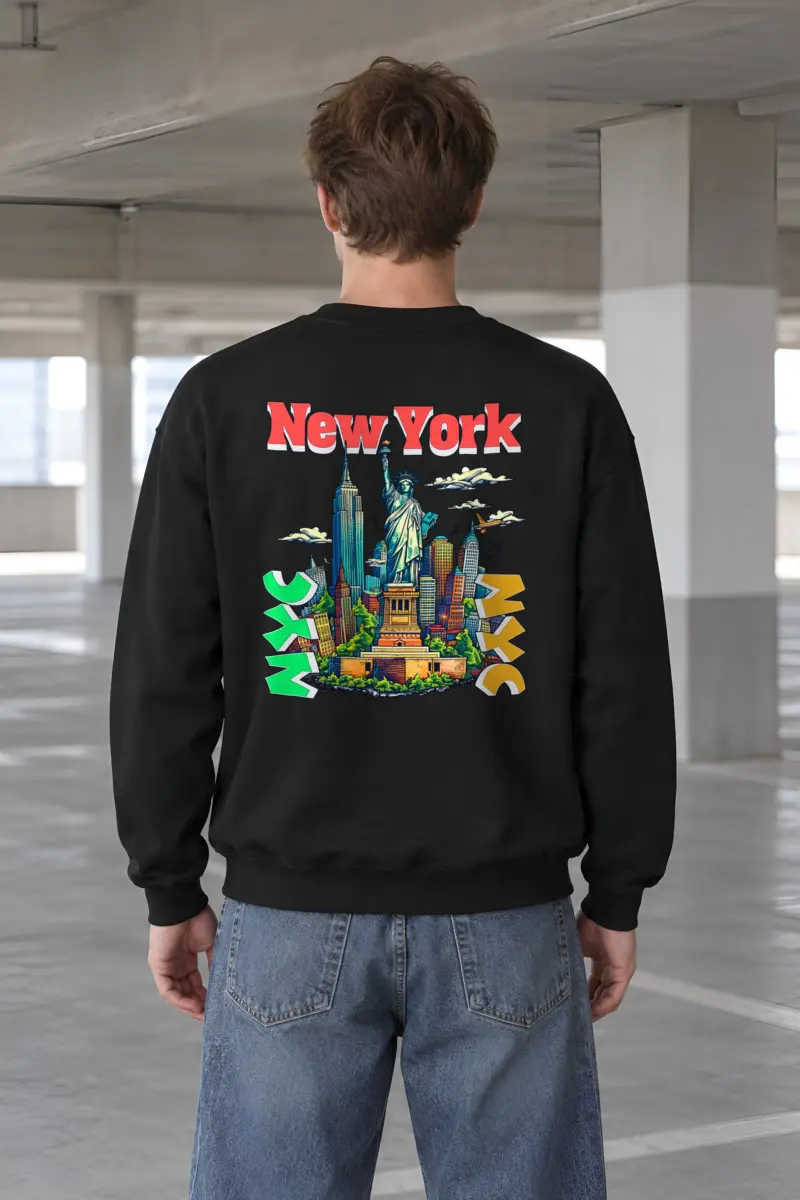 "New York Liberty" Heavy Blend Unisex Crewneck Sweatshirt