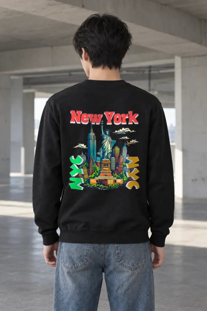 "New York Liberty" Heavy Blend Unisex Crewneck Sweatshirt