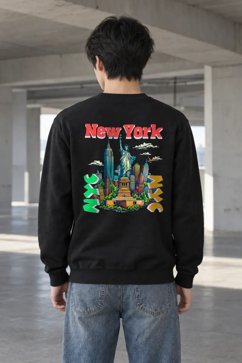"New York Liberty" Heavy Blend Unisex Crewneck Sweatshirt