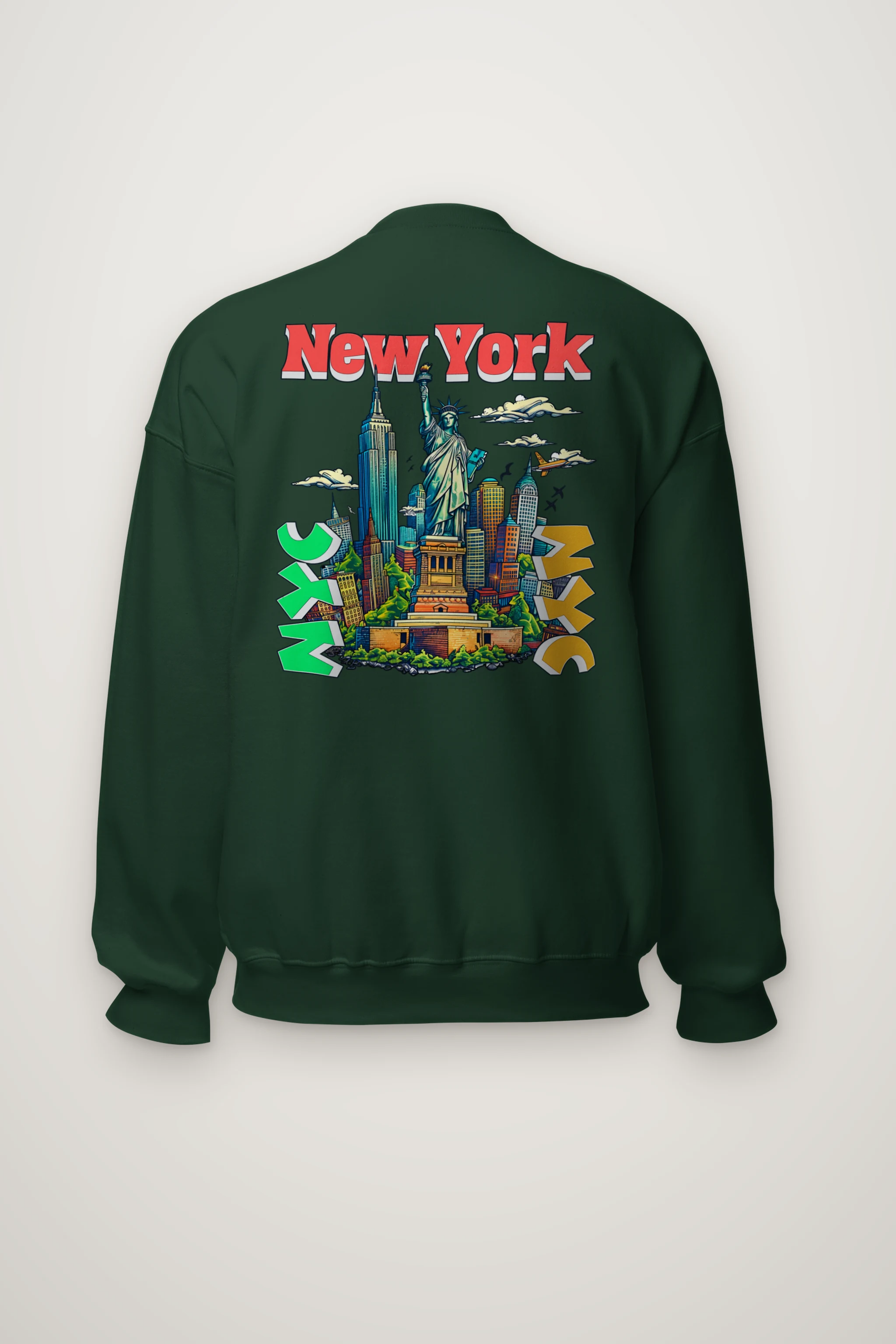 "New York Liberty" Heavy Blend Unisex Crewneck Sweatshirt