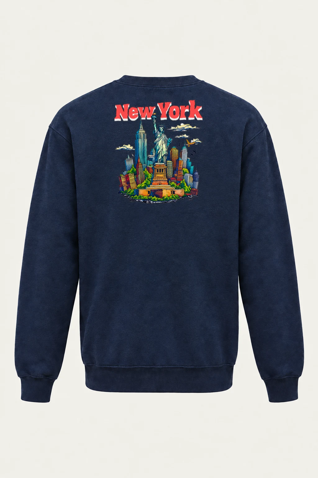 "New York Liberty" Heavy Blend Unisex Crewneck Sweatshirt | Gildan 18000